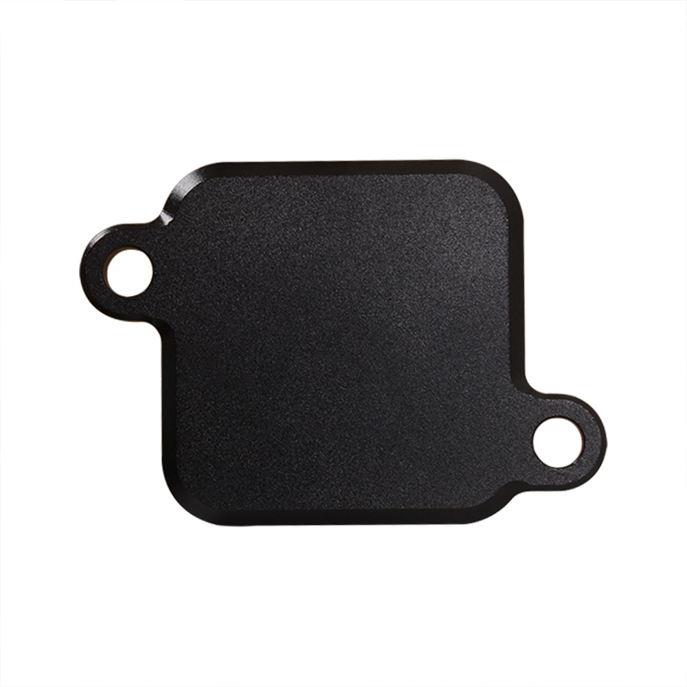 Motorcycle Alumnium Smog Block Off Plate Cover for YAMAHA YZP-R3 R25 15-21 