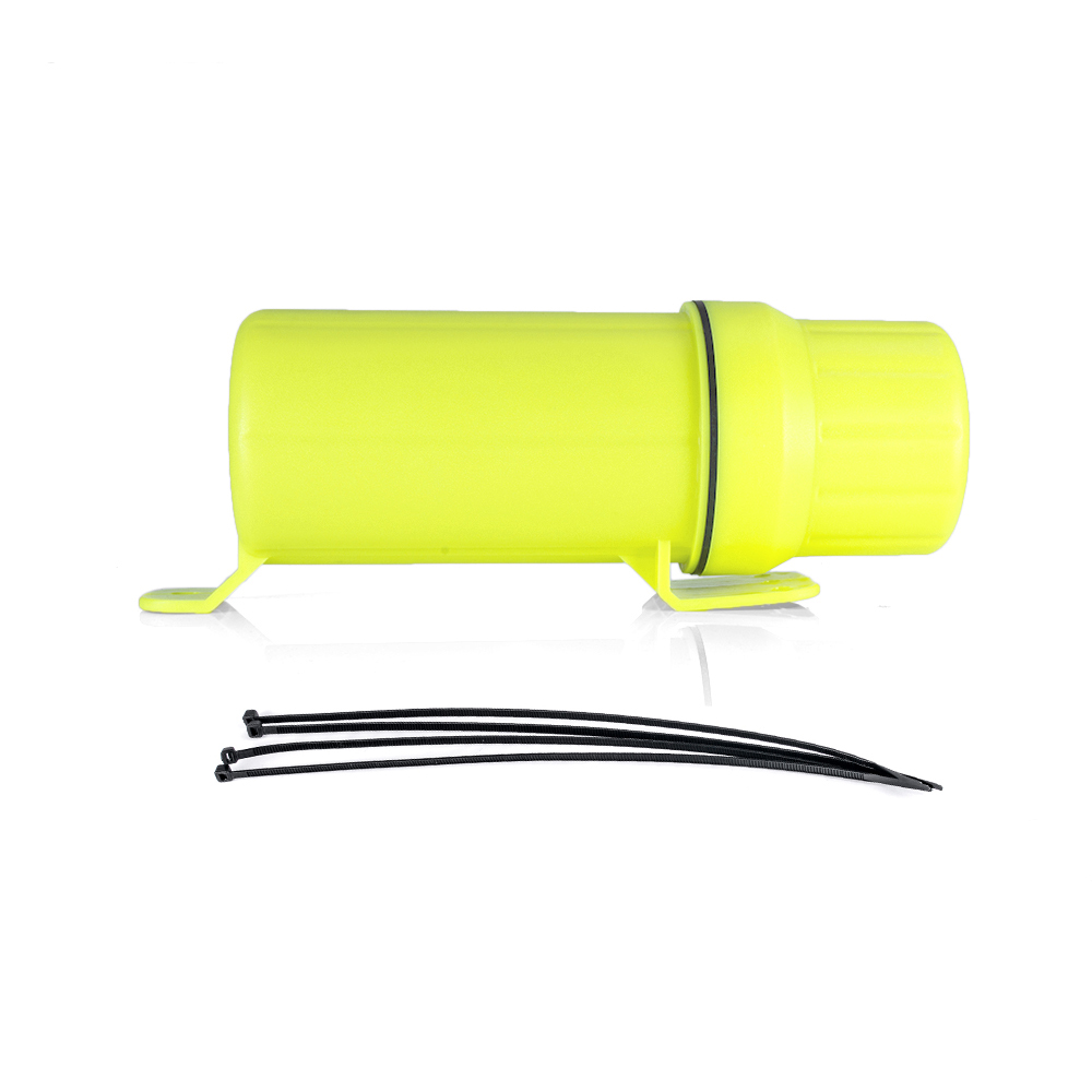 Motorcycle Plastic Waterproof Manual Canister Tool document Storage Tube Raincoat Storage Box yellow tool tube