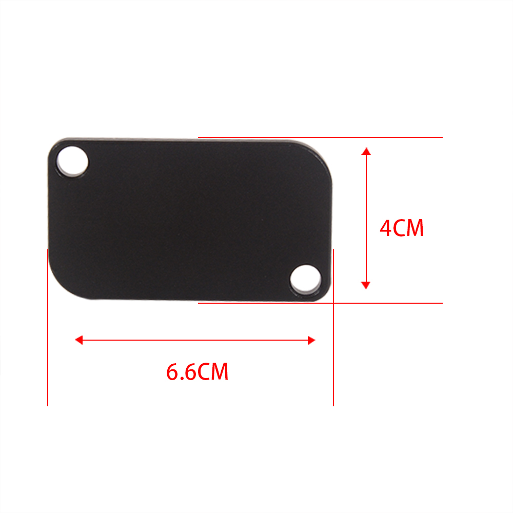 Motorcycle Alumnium Smog Block Off Plate Cover for KTM SUPERMOTO 950 LC8 0608