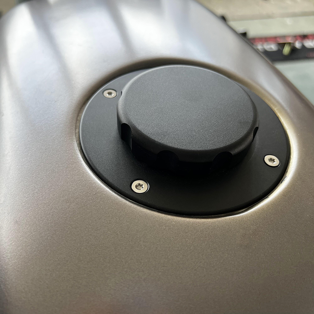 Motorcycle Alumnium Fuel Tank Gas Cap for Cafe Racer Bmw K100 type A ...