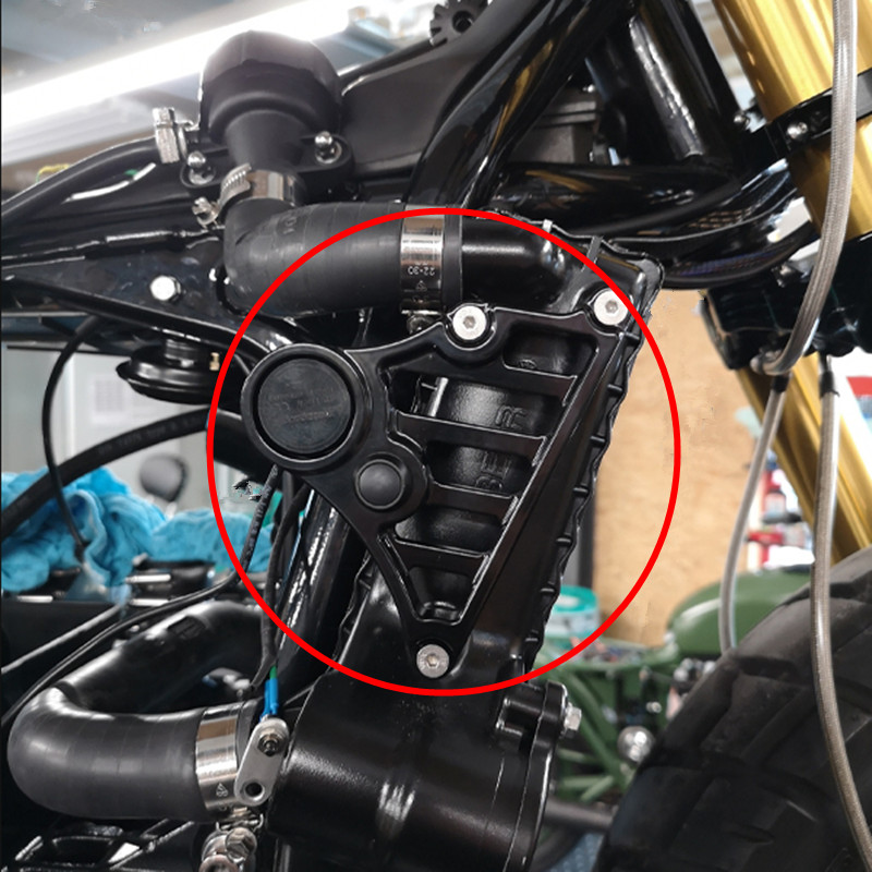 Motorcycle Cafe Racer Aluminum MLock Bracket Ignition Switch for BMW