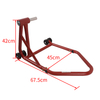 Motorcycle Single Arm Paddock Rear Side Lift Stand 