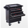 Motorcycle tool storage box with roller rolling tool box cabinet