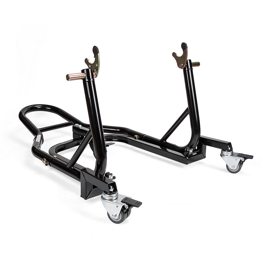 Motorcycle Steel Dolly Stand Lift Motorcycle Rear Stand with Wheel Roller
