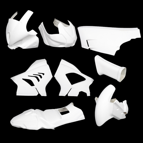 BMW M1000RR Fiberglass Race Fairing