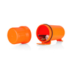 Motorcycle Plastic Waterproof Manual Canister Tool document Storage Tube Raincoat Storage Box orange tool tube