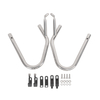 2 Piece BMW Cylinder Protection Set Engine Guard Crash Bar R100 R90 R80 R75