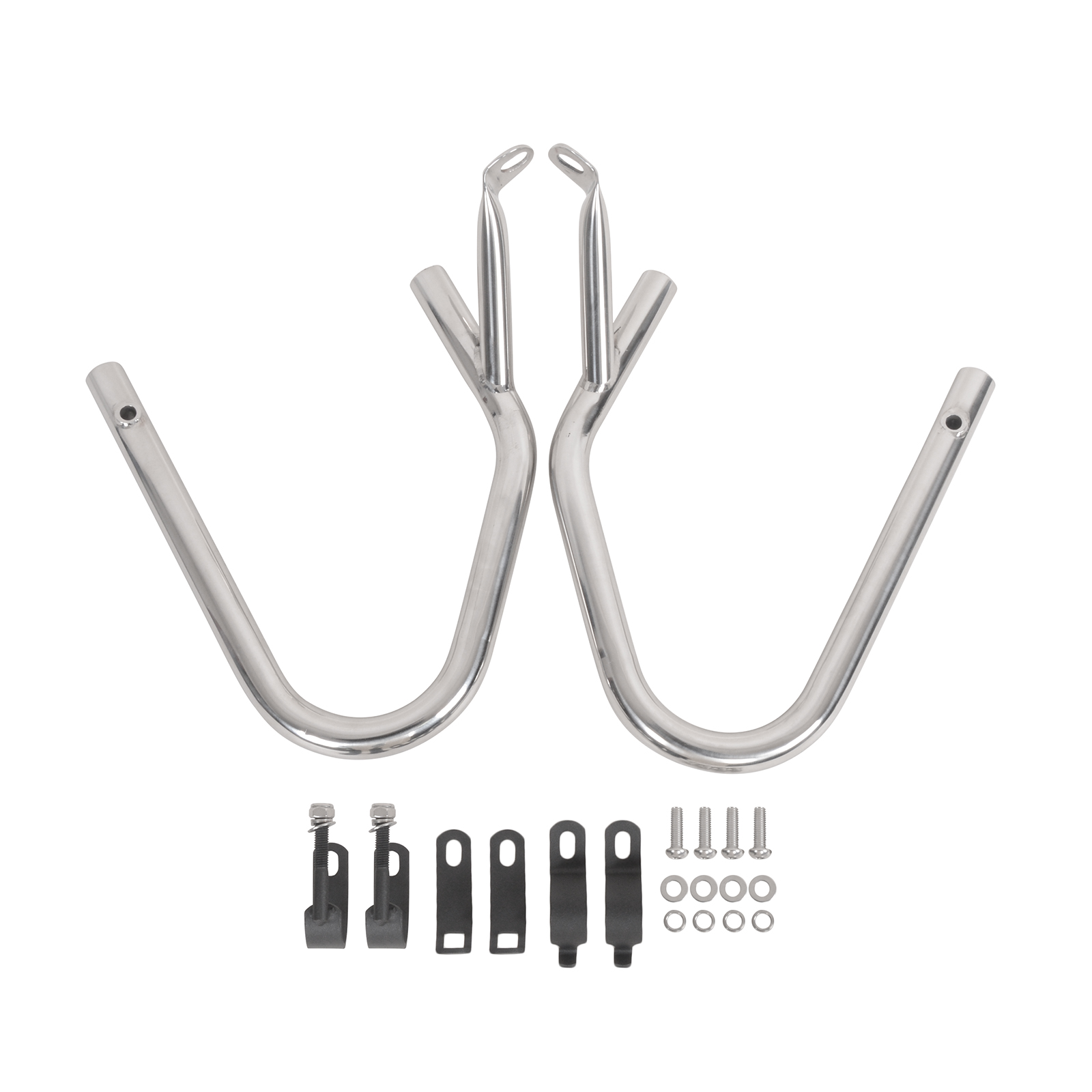 2 Piece BMW Cylinder Protection Set Engine Guard Crash Bar R100 R90 R80 R75